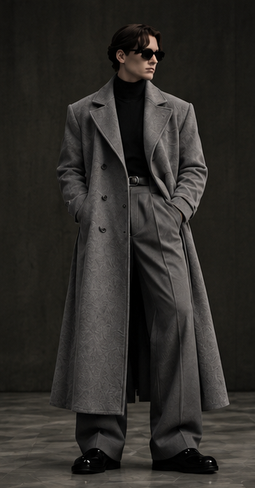 LABOUR COAT 001 Grey — front