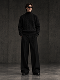 LABOUR SWEATER 001 — front view (design visualization)