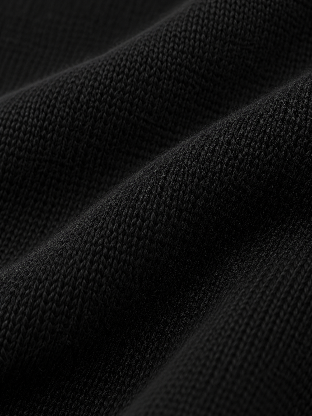 LABOUR SWEATER 002 — fine wool and cashmere knit detail (design visualization)