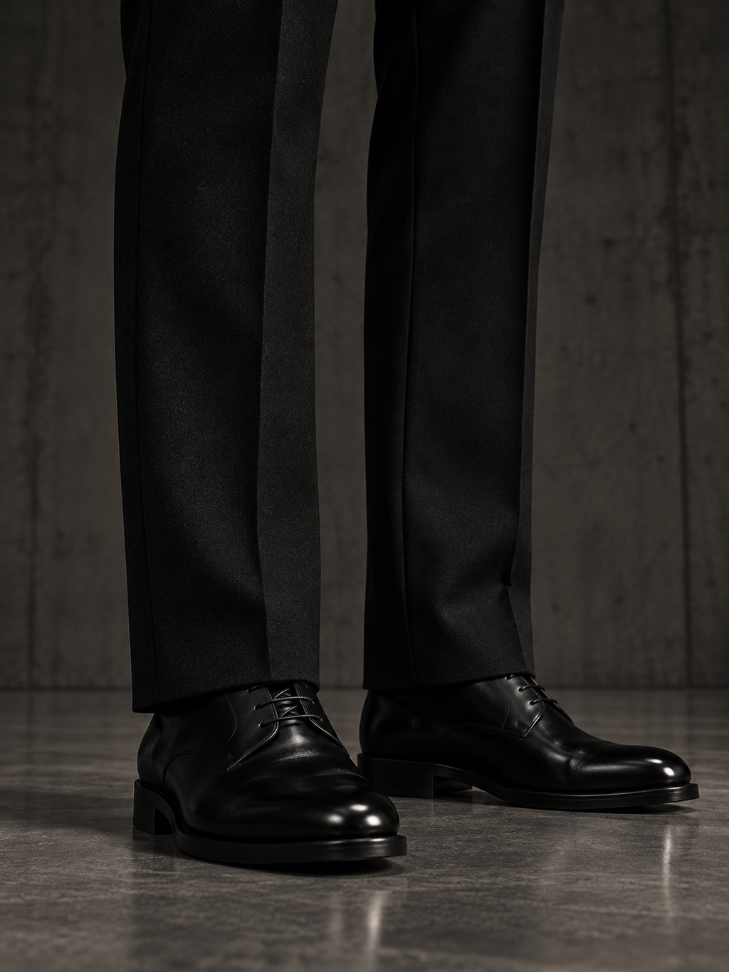 LABOUR TROUSERS 002 — slim straight hem detail