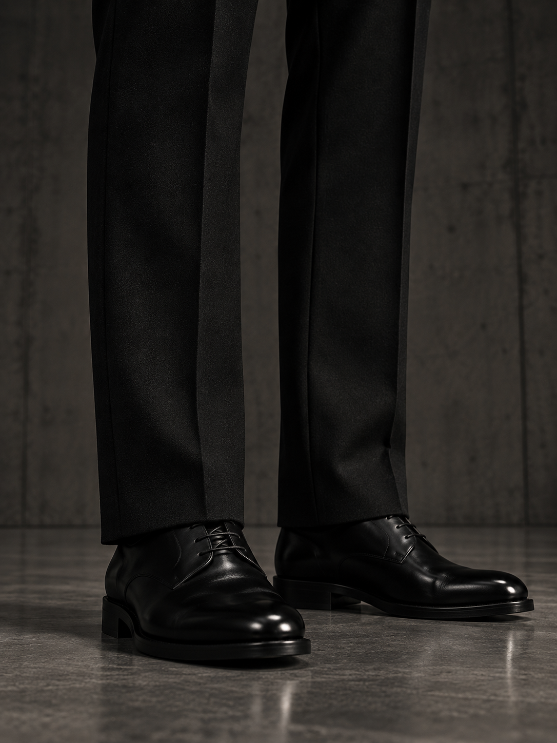 LABOUR TROUSERS 002 — slim straight hem detail